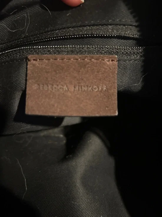 Rebecca Minkoff Darren Top Zip Leather Shoulder Bag - Picture 10 of 13